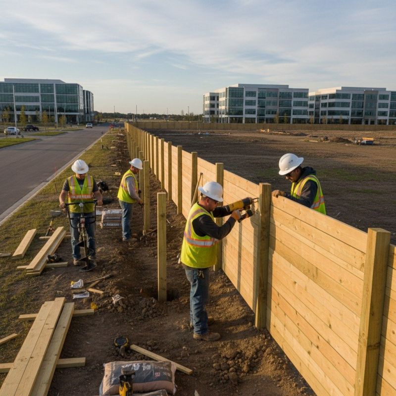 Farm Fencing Installation detail