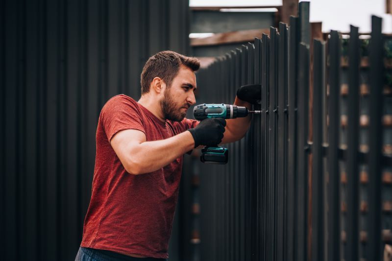 Metal Fence Installation detail