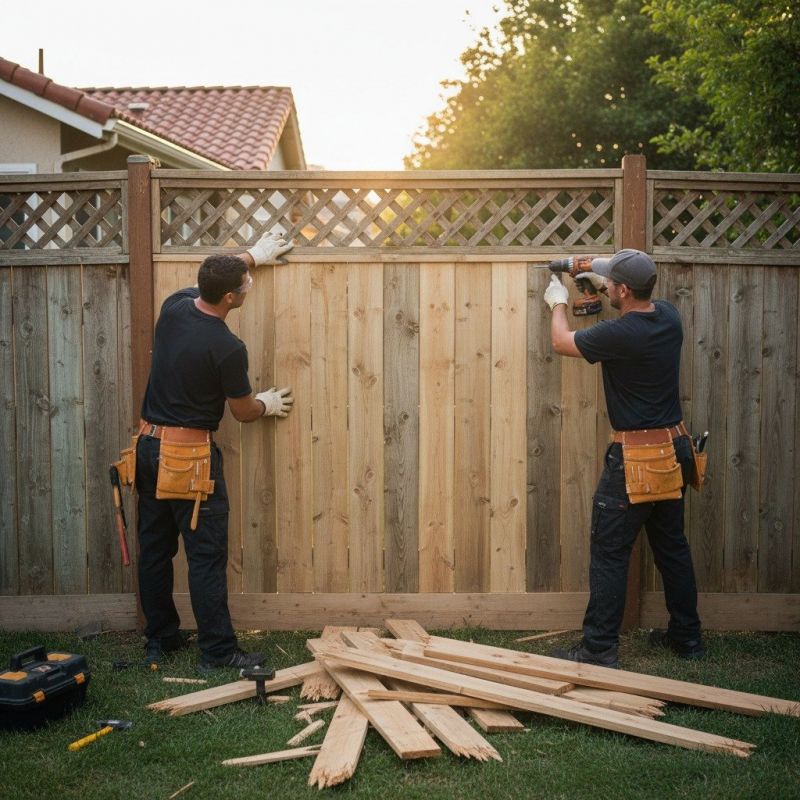 Privacy Fence Gate Repair