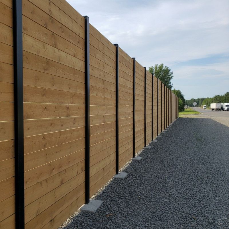 Wood Fence Installation